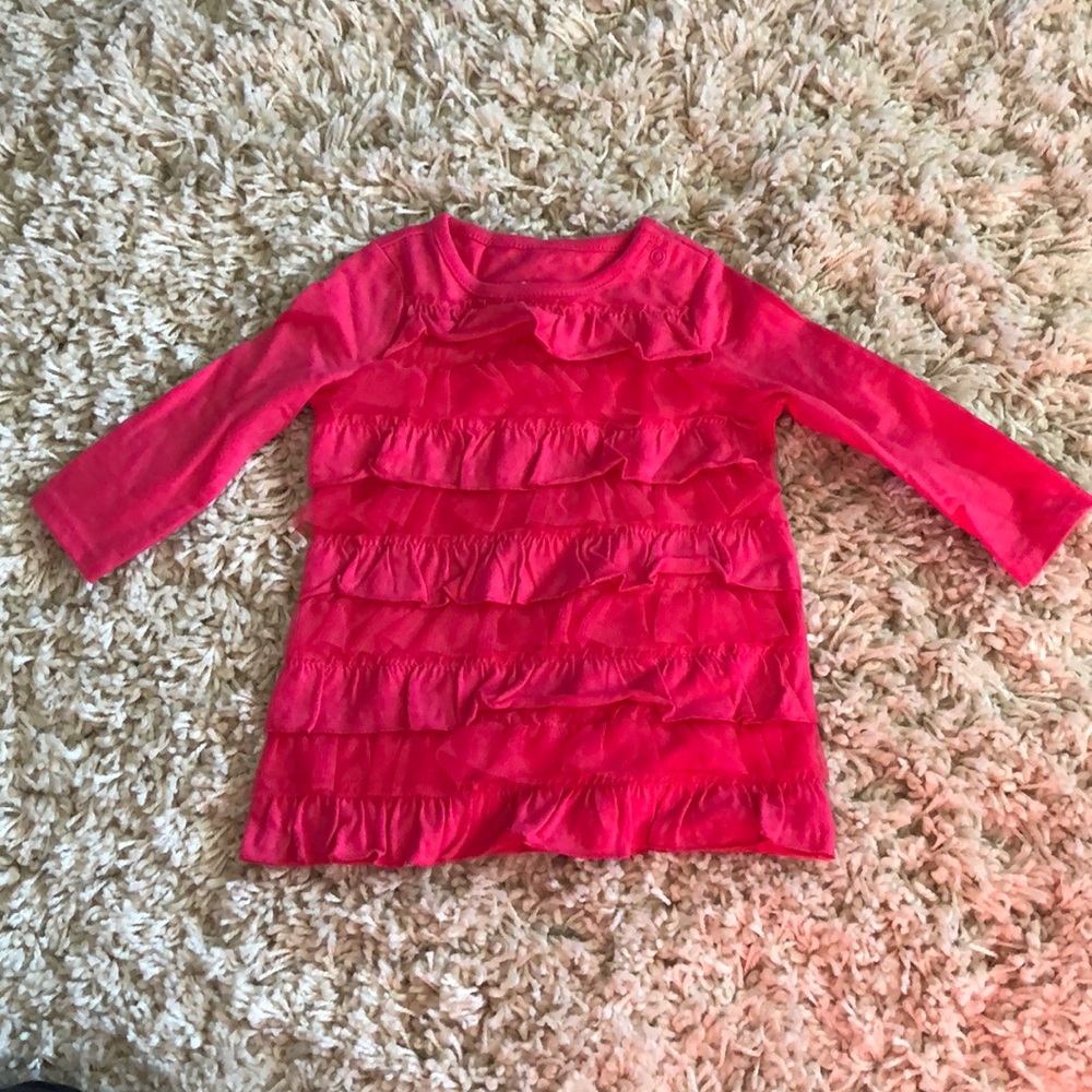 6 Months Pink Ruffle Dress